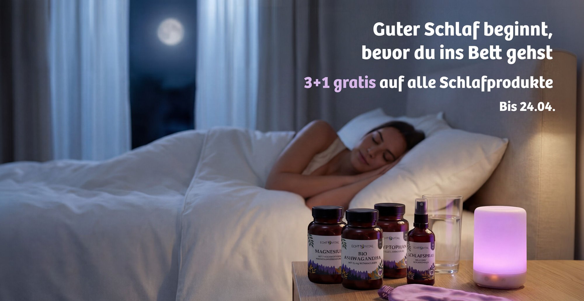 Schlaf 3+1 Aktion - 25 % sparen